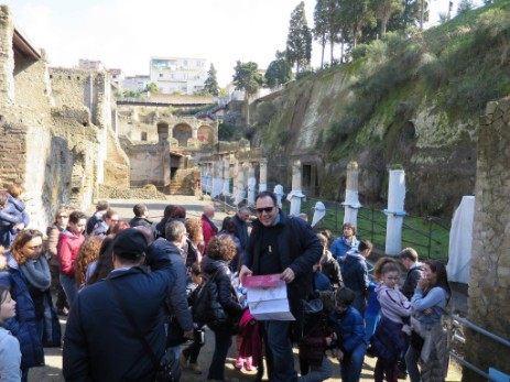 Visit of Herculaneum